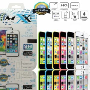 Iphone 5s, 5, 5g, 5c Shatterproof Premium Tempered Glass Screen Protector
